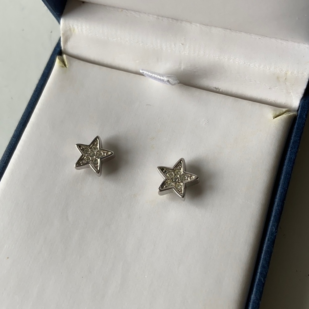 Sterling Silver Star Earrings
